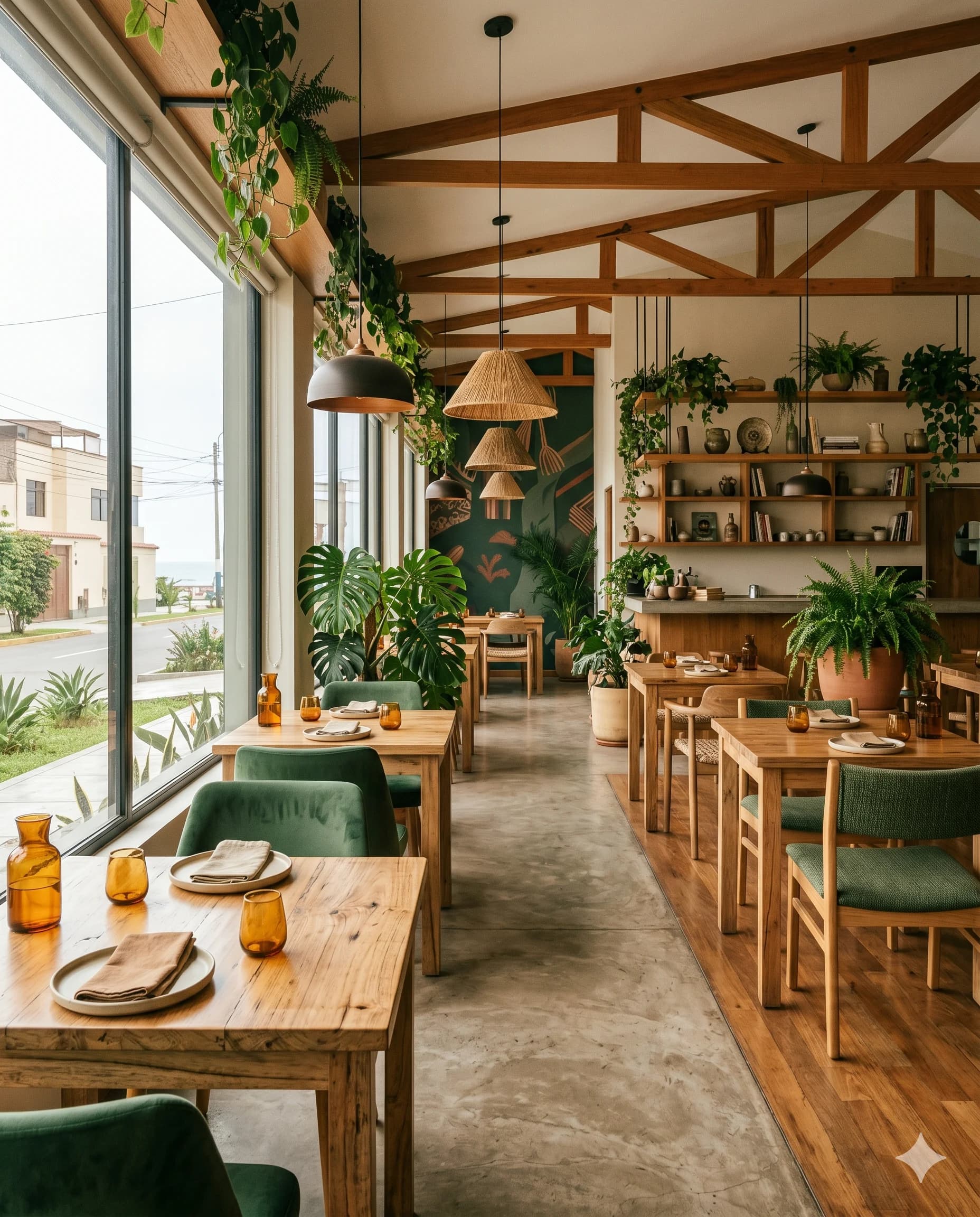 Wild Grove restaurant interior